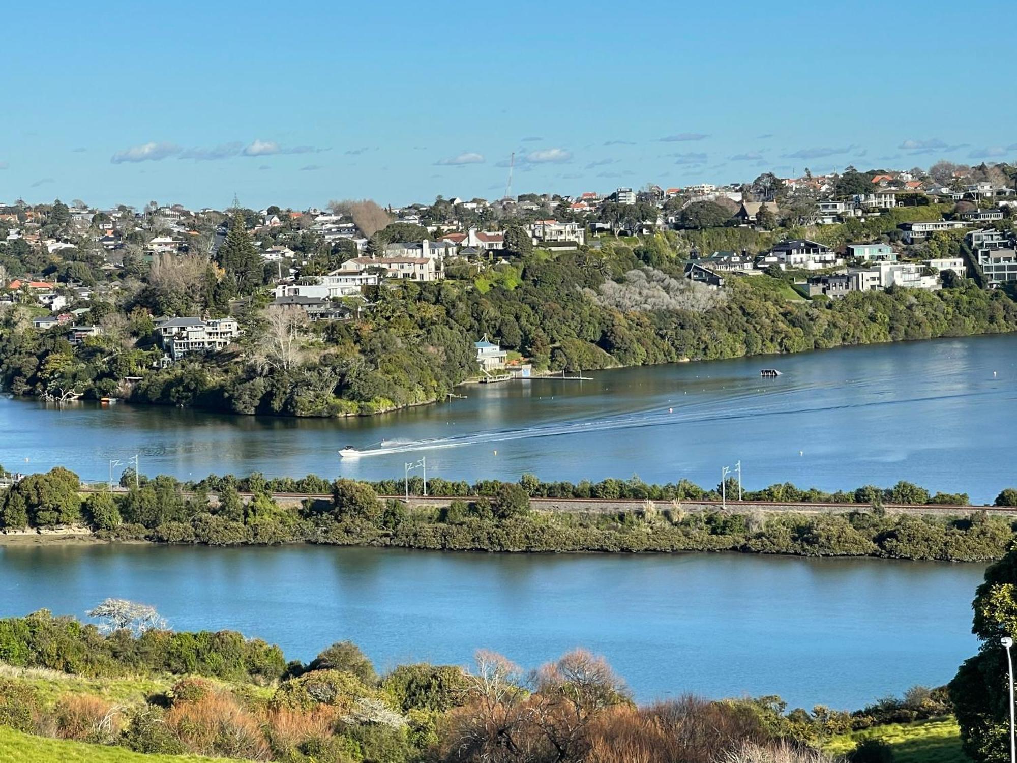Basin View Villa Auckland Bagian luar foto